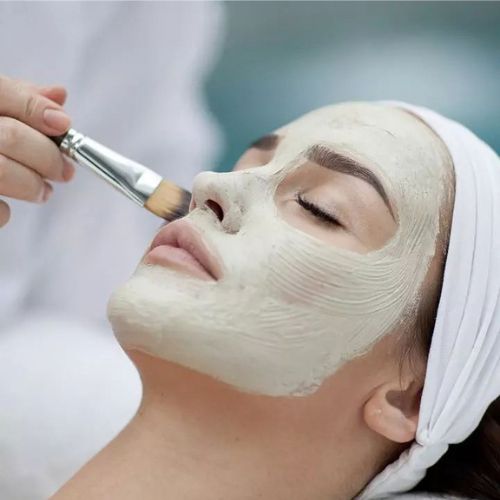 Facial service at Silverdale studio